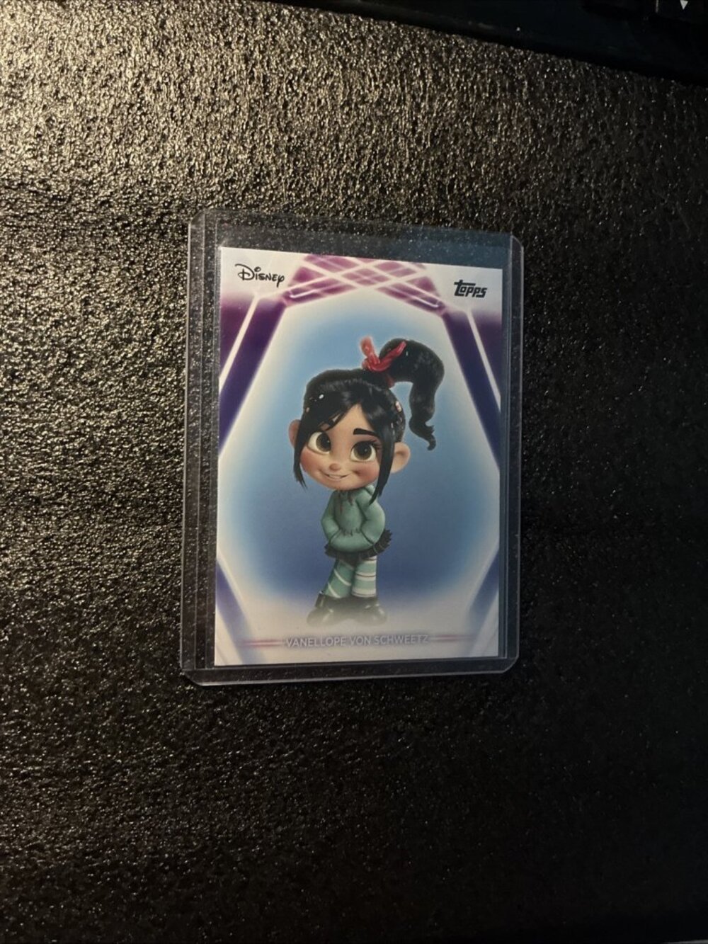 Vanellope Von Schweetz 2026 Topps Neon Disney Base Card #109